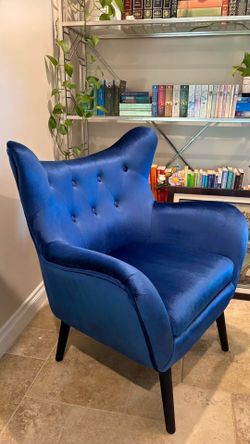 Vintage Velvet Armchair