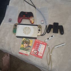 Nintendo Switch Oled Zelda With Giftcards