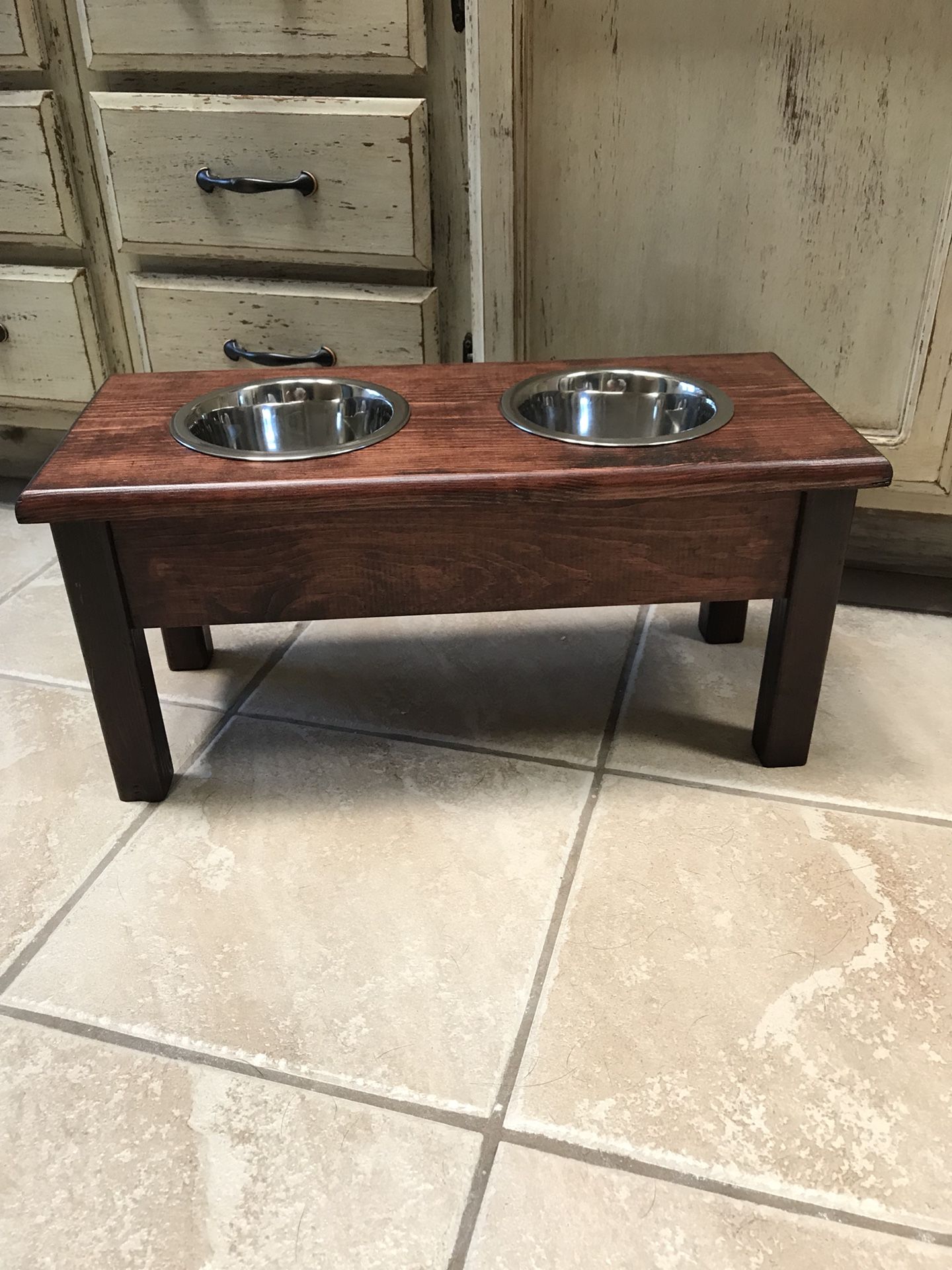 Dog Bowl Stand – Legacy Creations Custom Woodworks