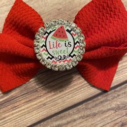 Watermelon Hair Bow