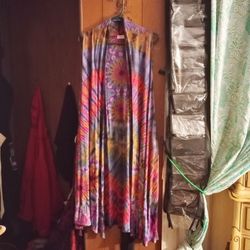 Long Sleeveless Over Shirt