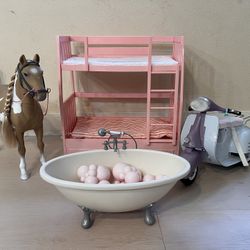 American Girl Doll/Next Generation Doll Accessories $100 For All 4 Pieces 