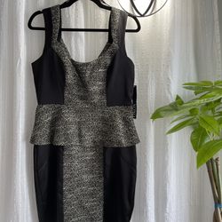 Dress Black & Silver XOXO 10/12 OBO