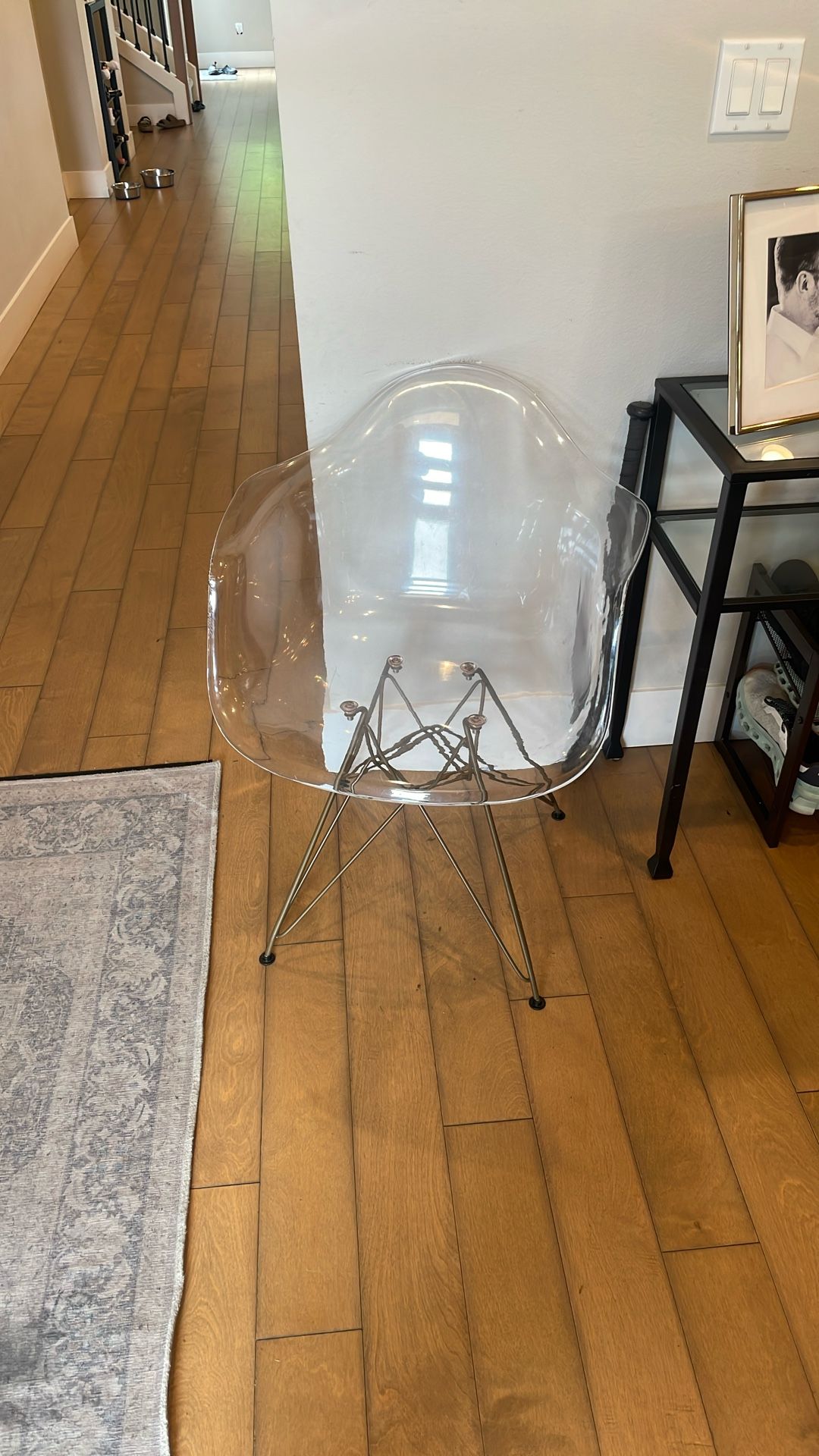Acrylic Mid Century Modern Chair