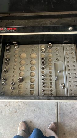 Craftsman socket organizer
