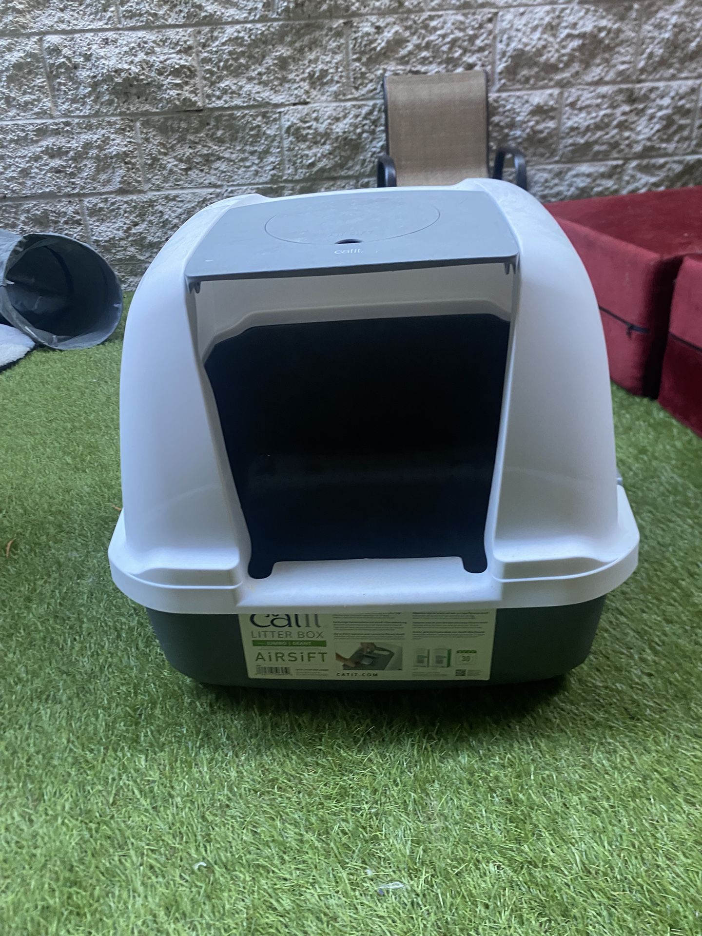 Cat Covered Litter Box JUMBO Size