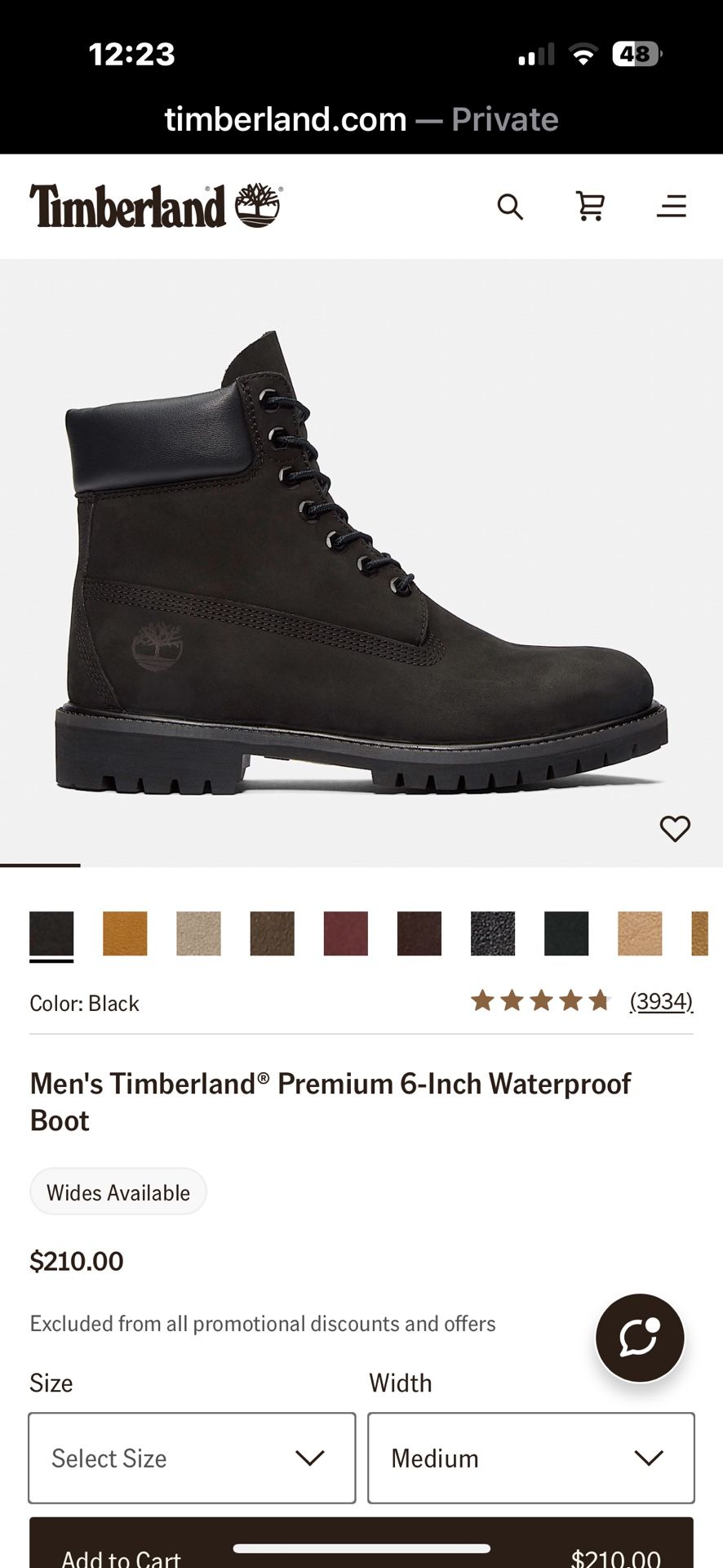 Men’s Timberland Boots