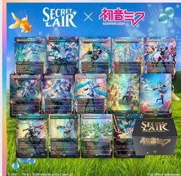 Secret Lair x Hatsune Miku Commander Series