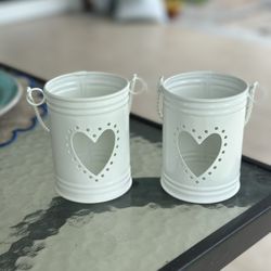 Heart Candle Holders Or Any Decoration 