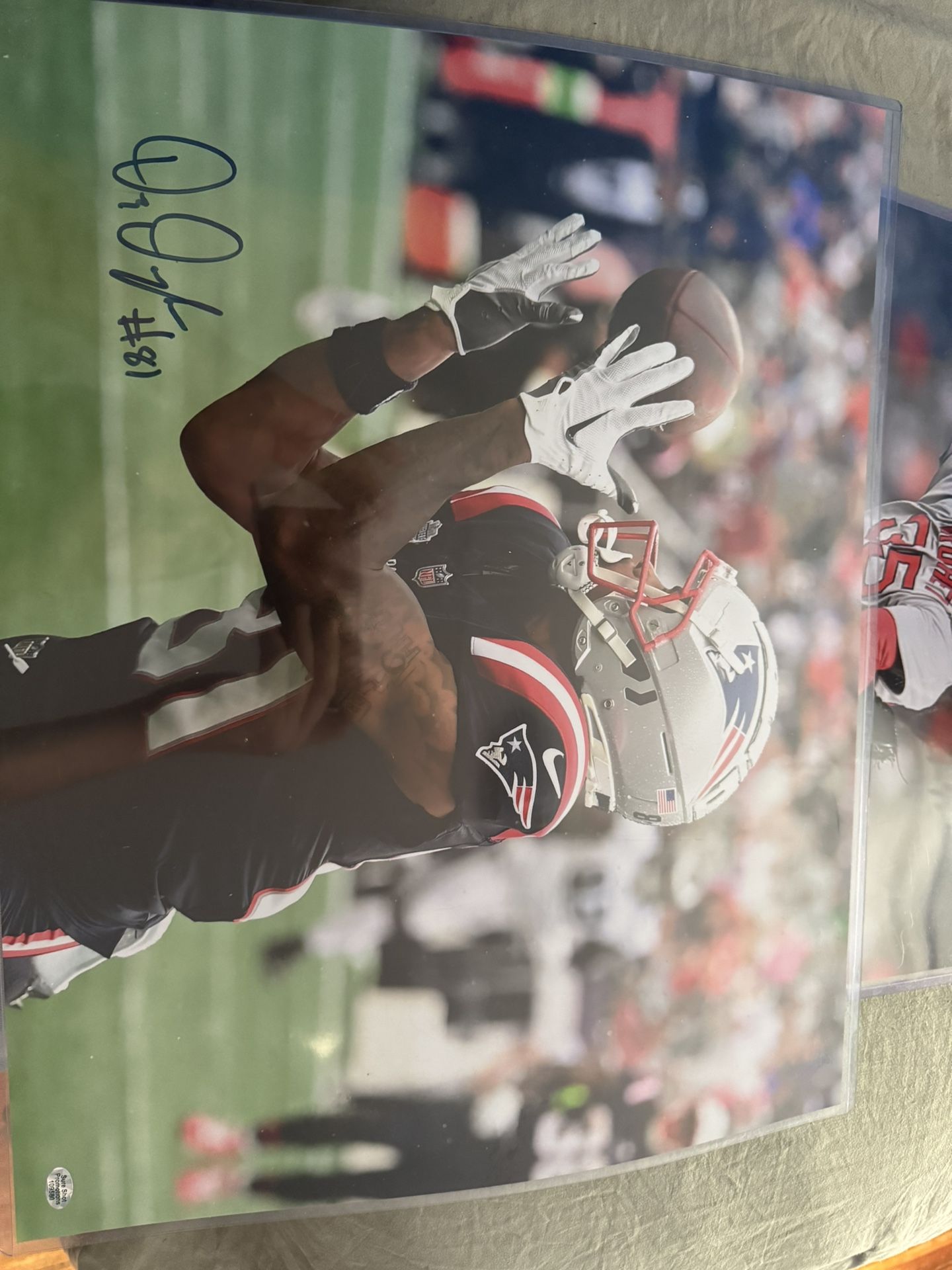 Demario “POP” Douglas New England patriots Auto
