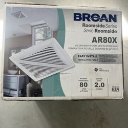 New Broan Bathroom Exhaust Fan AR80X 
