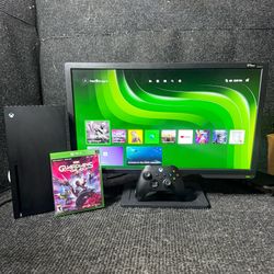 Xbox Series X 1TB Console with Controller and Cables