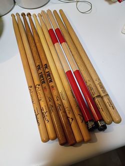 Mixed Lot of Drumsticks – Vic Firth, Vater & More