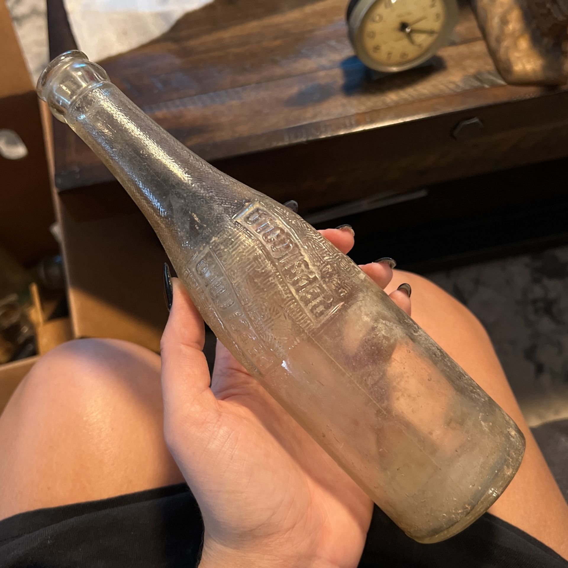 vintage 1950s Pepsi bottle