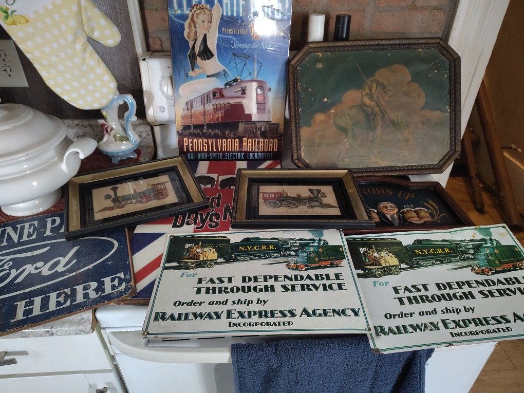 All9 For 100 Bucks Vintage Signs