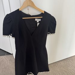 New Anthropologie Dress With Pearl Details