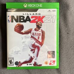 Xbox One 2k21