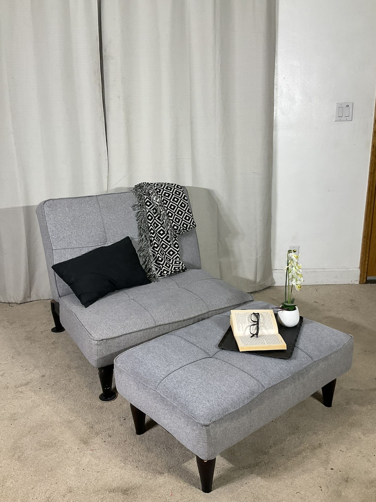 Fold Down Sleeper Chair / 3 In 1 Adjustable Sleeper Sofa / Convertible Folding Sofa Bed / Sofa-Cama Doblable