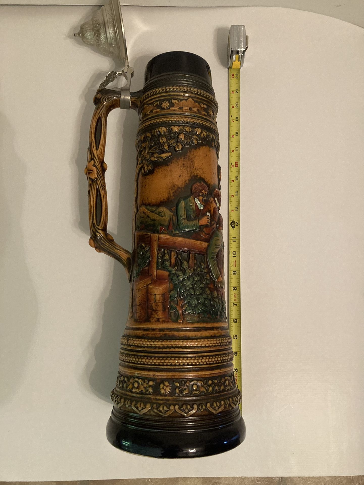 Vintage German Large Beer Stein -Gerz