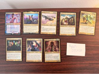 Magic the Gathering Commander Oversized Foil Card Collection