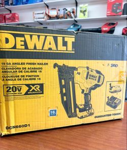 Dewalt new kit 16ga finish nailer
