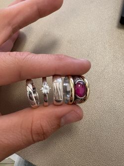 925 sterling silver rings
