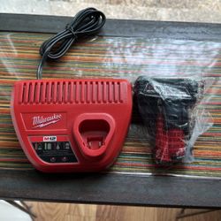 Milwaukee M12 4.0 Battery And Charger