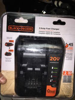Black and decker Battery charger 20v