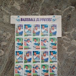 US Postal Baseball Commerative Stamps