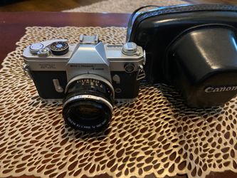 Vintage Canon FX Camera $100 Or Best Offer