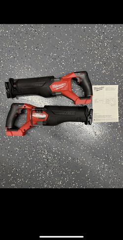 Milwaukee Fuel M18 Sawzall. $140 Each