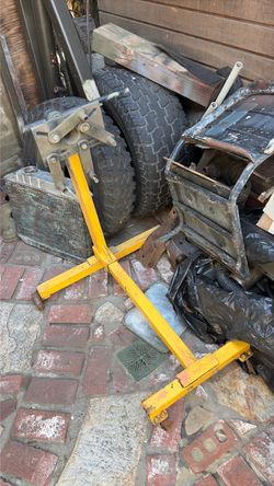 Engine stand and engine hoist.  $180