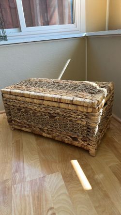 Hyacinth Woven Storage Basket