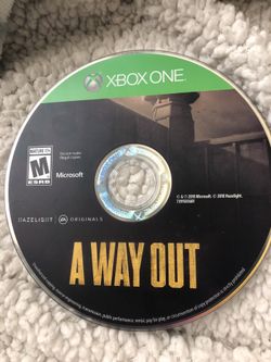 A way out Xbox one