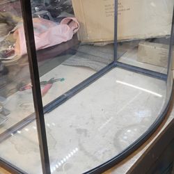 TOP FIN 36 GALLON BOW FRONT AQUARIUM 