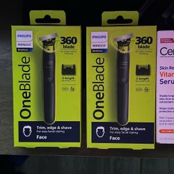 One Blade 360 & CeraVe Vitamin C Serum