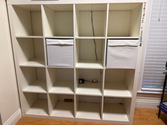 Ikea Kallax shelf unit, white