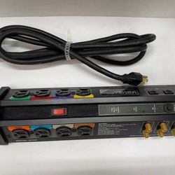 Monster Power HTS 1000 Power Center Surge Home Theater 8 ft cord 8-outlet

Tested and in working condition

