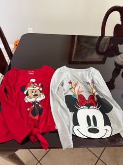Girls Size 8 Minnie shirts