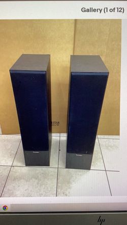 Paradigm 7se mk3 floor speakers pair set black