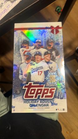 TOPPS HOLIDAY ADVENT CALENDAR MLB 2026!!!!!
