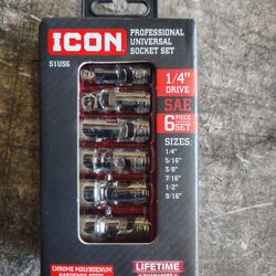 Icon Impact Swivel 3/8 Sockets