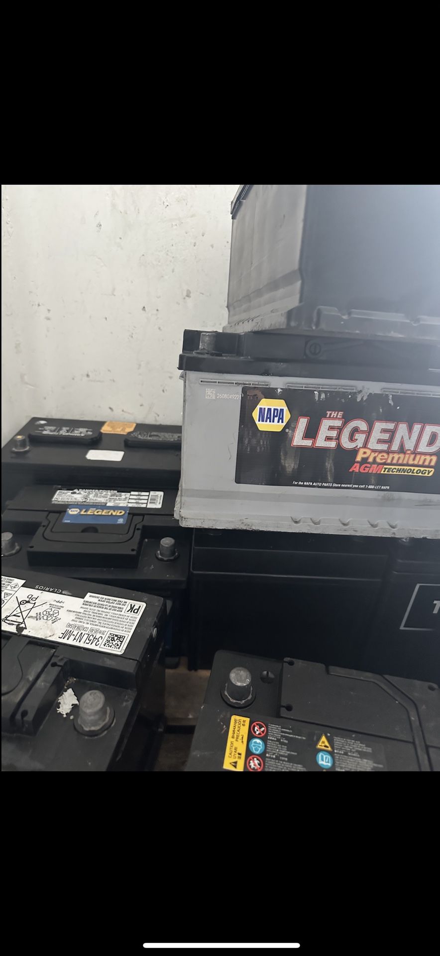 USED BATTERIES 