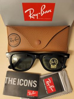 Ray Ban Classic Wayfarer Sunglasses Black 🕶️😎🕶️