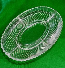 Crystal Serving Plate 