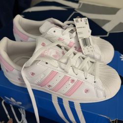 Adidas Superstar J 'Pink Floral Embroidery' 2024