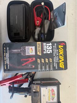 Jump starter and battery testers