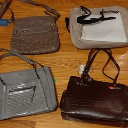 Brand New Ladies Handbags $15. each