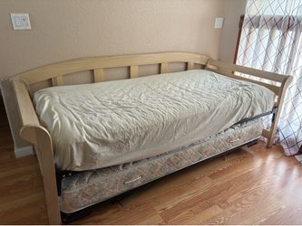 Trundle bed.