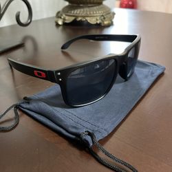 Oakley Holbrook Black/Red Sunglasses Glasses